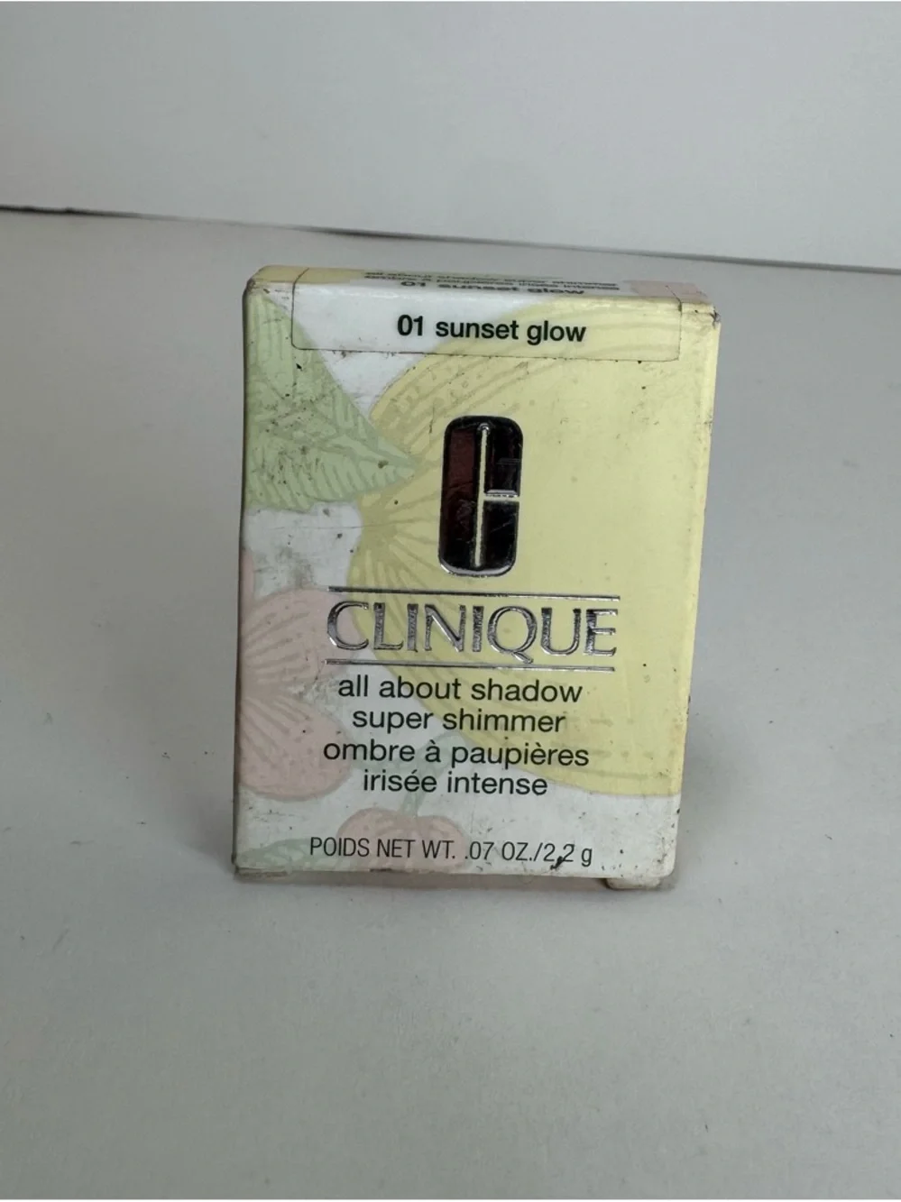 Clinique All About‎ Shadow Super Shimmer 2.2g (01 Sunset Glow) New